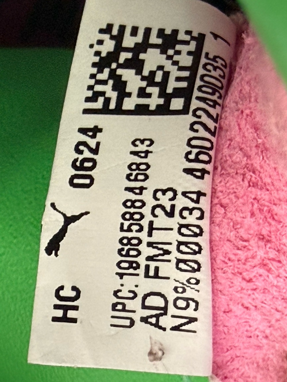 Puma Palermo Sneaker Pink Delight Puma Green - Women’s Size 9 - Picture 4 of 8